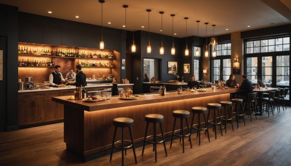 Profiter des snacks et bars conviviaux sur place