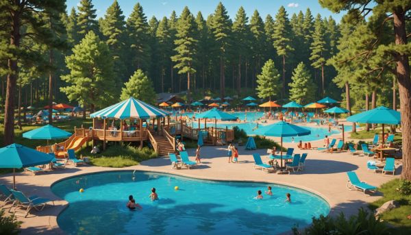 Quel camping choisir avec un grand parc aquatique ?