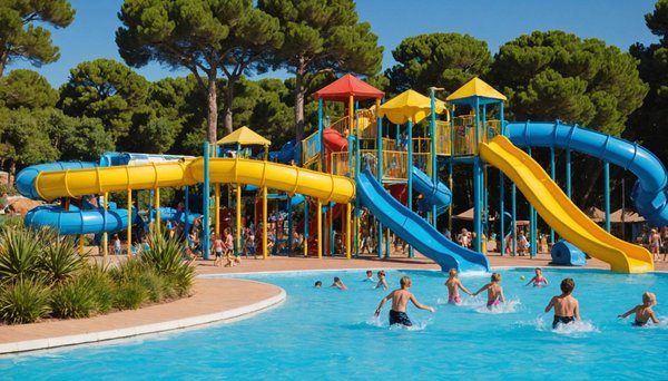 Découvrez les plaisirs d'un parc aquatique en camping à saint-raphaël