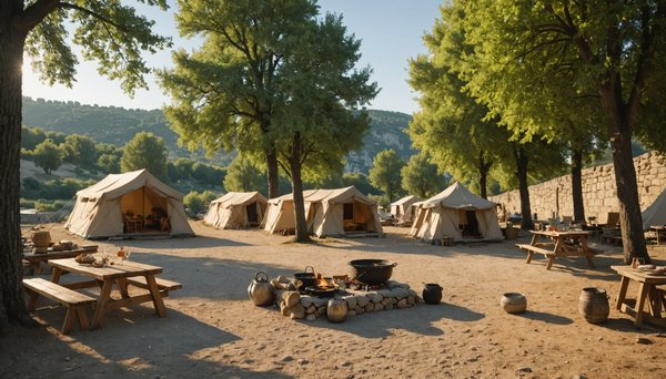 Le charme des campings traditionnels en ardèche